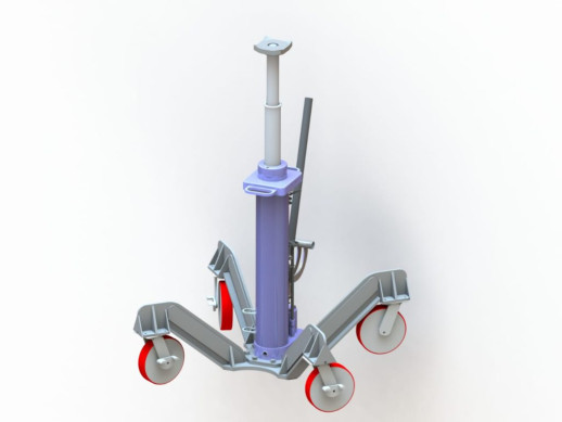 АГРЕГАТНЫЙ ТЕЛЕСКОПИЧЕСКИЙ ПОДЪЕМНИК 2Т. КППТ2Р