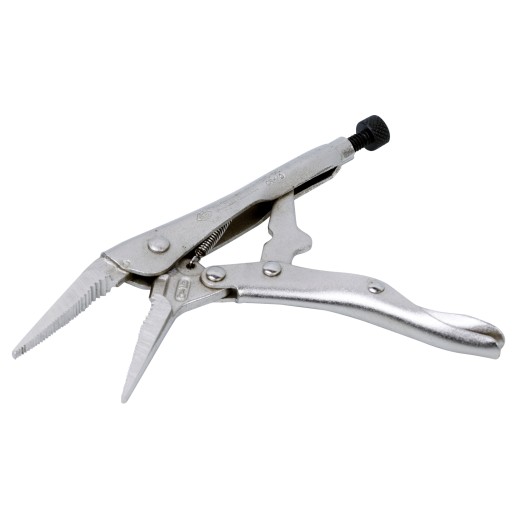 Зажим с фиксатором 166 мм, тонконосый KING TONY 6315-06