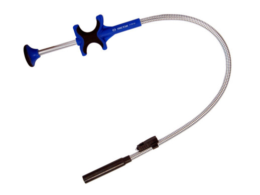 Захват магнитный на гибком стержне 640 мм, подсветка KING TONY 2129-24