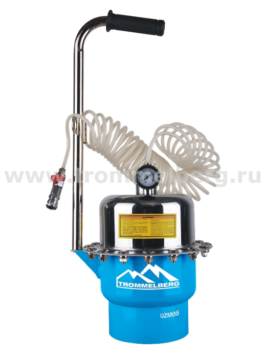 Пневматическая установка для откачки и замены тормозной жидкости UZM05