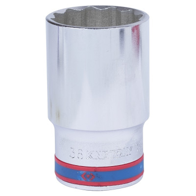 Головка торцевая глубокая двенадцатигранная 1/2", 36 мм KING TONY 423036M