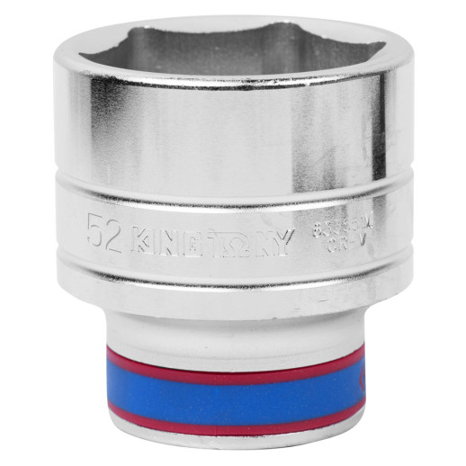 ГОЛОВКА ТОРЦЕВАЯ СТАНДАРТНАЯ ШЕСТИГРАННАЯ 3/4", 52 ММ KING TONY 633552M