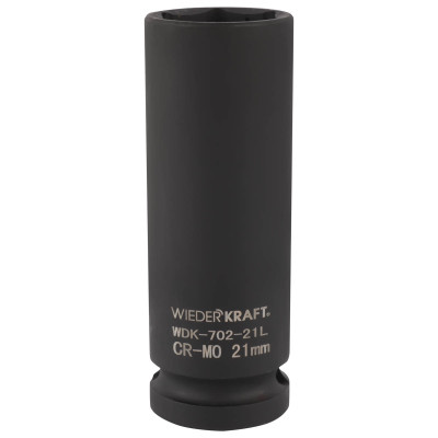 Головка торцевая ударная тонкостенная 1/2" 21 мм WDK-702-21L
