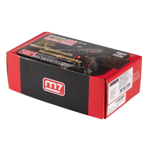 Гайковерт пневматический ударный 1/2", 884 Нм, укороченный MIGHTY SEVEN NC-4670Q