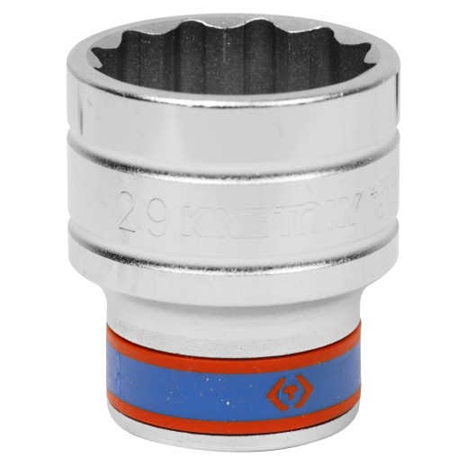 Головка торцевая стандартная двенадцатигранная 1/2", 29 мм KING TONY 433029M