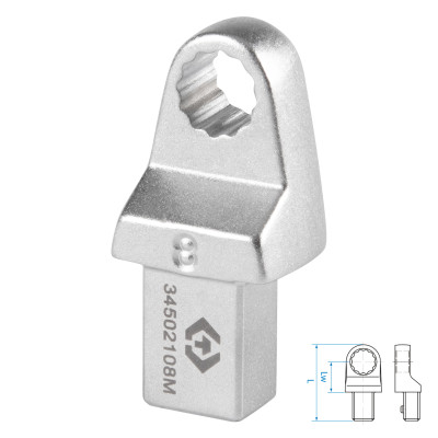 Насадка накидная серии "FIT", 8 мм, 9х12 мм KING TONY 34502108M