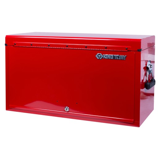 Ящик инструментальный, 6 выдвижных ящиков и отсек, красный KING TONY 87411-6B