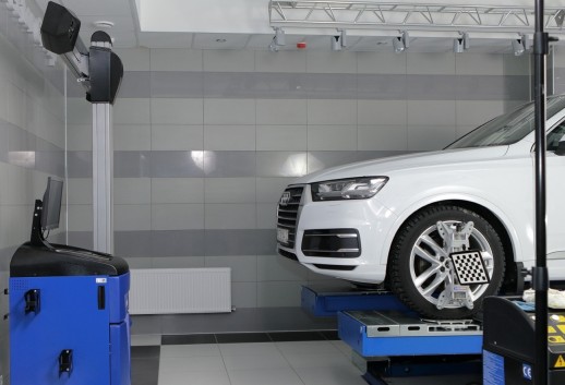 Комплект F4D-4 Подъемник 4-хст. г/п 4т,эл/гидр. с траверсой+V 7204 TAS Стенд сход-развал 3D