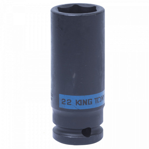 ТОРЦЕВАЯ ГОЛОВКА УДАРНАЯ ГЛУБОКАЯ 1/2", 22 ММ KING TONY 443522M