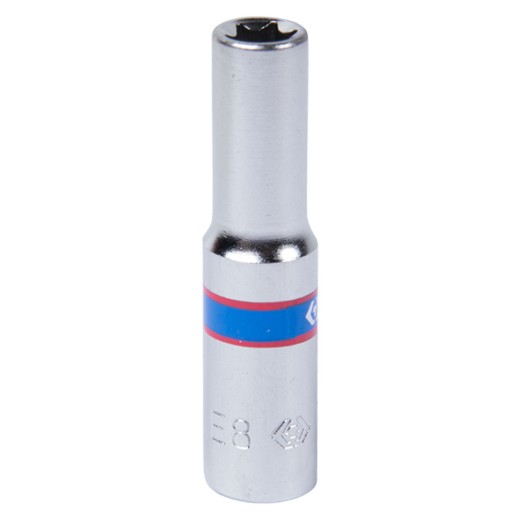 Головка торцевая TORX Е-стандарт 1/4", E8, L = 50 мм KING TONY 227508M
