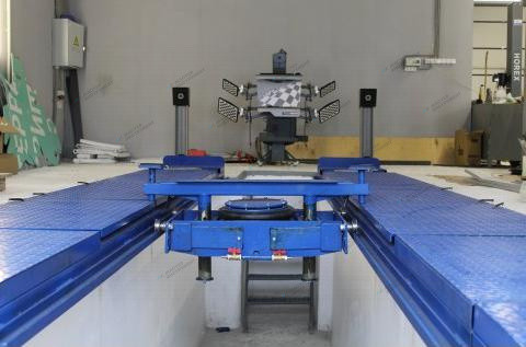 Ямные пути 5400*500 (в комплекте задние сдвижные площадки)