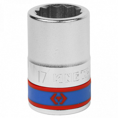 ГОЛОВКА ТОРЦЕВАЯ СТАНДАРТНАЯ ДВЕНАДЦАТИГРАННАЯ 3/4", 17 ММ KING TONY 633017M