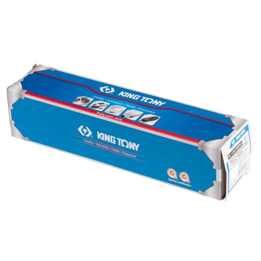 Набор комбинированных трещоточных ключей, 8-19 мм, чехол из теторона, 7 предметов KING TONY 122A07MRN01