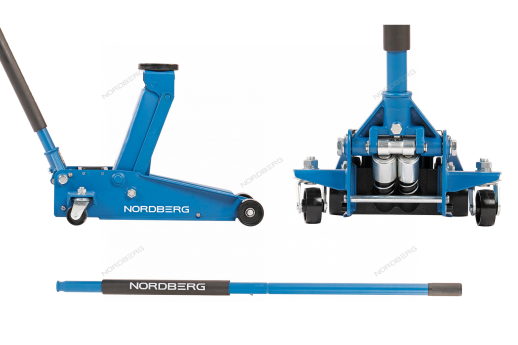Домкрат подкатной г/п 3 тонны NORDBERG N3203