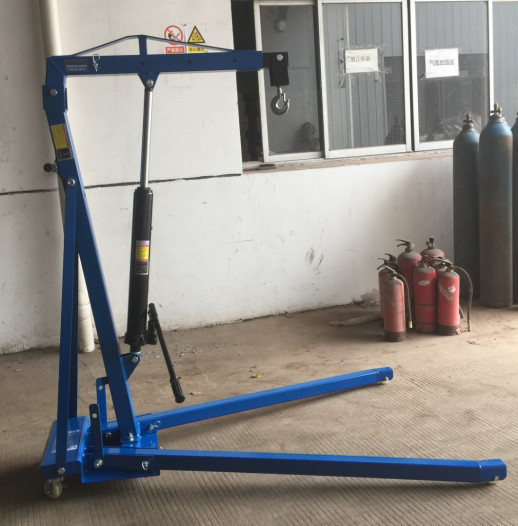 Гидравлический кран Т62301 AE&T 1000 кг складной (низкий въезд)