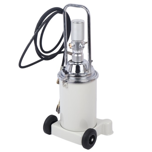 Нагнетатель смазки (солидолонагнетатель) пневматический 50:1 13кг GTE GTE-K50500PRO