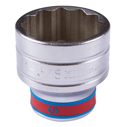 Головка торцевая стандартная двенадцатигранная 1/2", 1-3/8", дюймовая KING TONY 433044S