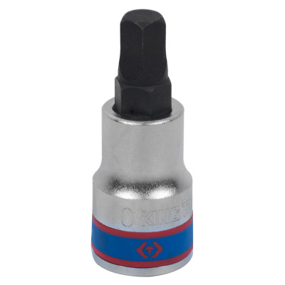 Насадка (бита) торцевая 1/2", Pentagon, 10 мм, L = 60 мм, пятигранная KING TONY 402A10