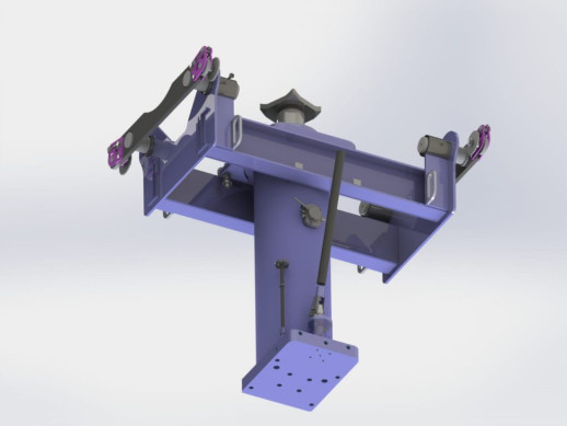 Навесной ямный подъемник 30т. 800мм. КПН30Р800