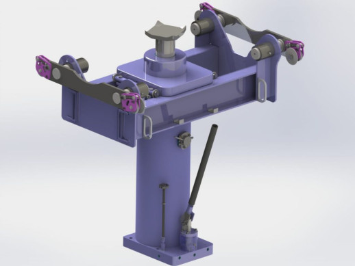 Навесной ямный подъемник 30т. 800мм. КПН30Р800