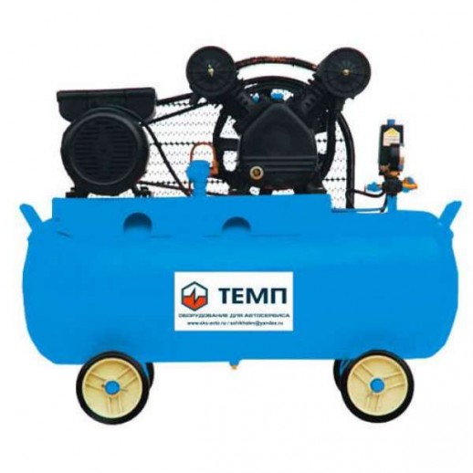 Компрессор 100л ресивер, 330 л/м, 10бар, 220В, 2,2кВт TC100LA330A