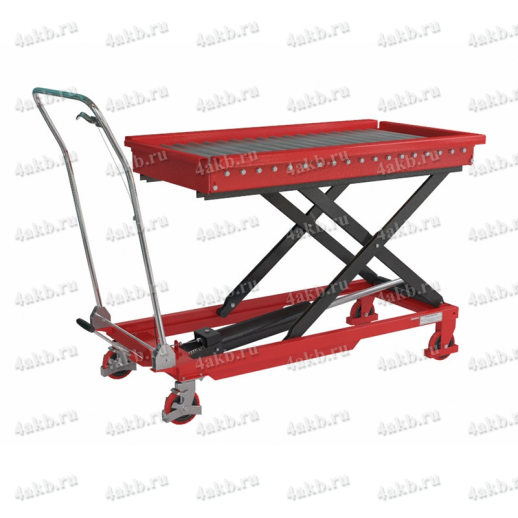 Тележка с подъемной платформой-рольганг 05.Т.034.02-9.003 (865 х 500 х 990)