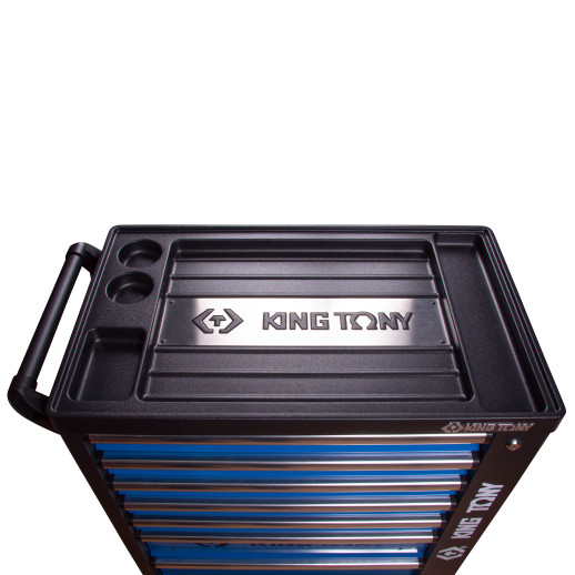 Тележка инструментальная, 7 выдвижных ящиков KING TONY 87G35-7B-KB