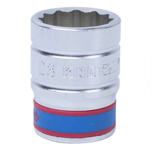 ГОЛОВКА ТОРЦЕВАЯ СТАНДАРТНАЯ ДВЕНАДЦАТИГРАННАЯ 3/4", 28 ММ KING TONY 633028M
