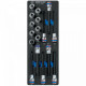 НАБОР НАСАДОК HEX, TORX И SPLINE, ЛОЖЕМЕНТ, 17 ПРЕДМЕТОВ KING TONY 9-4147PRV