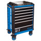 Тележка инструментальная, 7 выдвижных ящиков, 